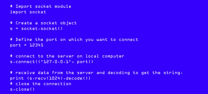 Socket Programming in Python