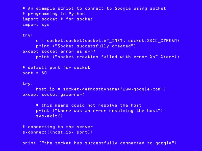 Socket Programming in Python